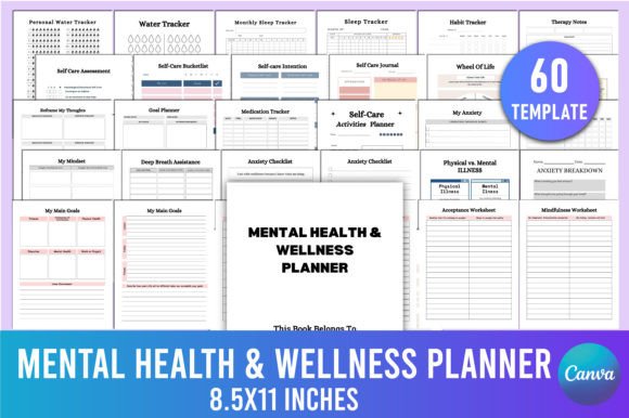 Download Mental Health &amp; Wellness Planner - Premium Resources