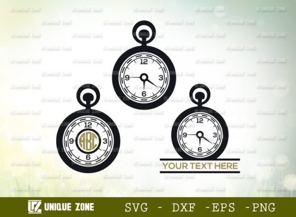 Download Pocket Watch SVG Monogram, Watch Svg, - Pocket Collection