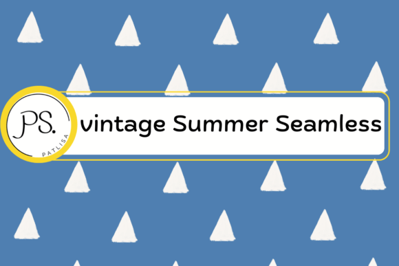 Download Boho Vintage Summer Seamless Patterns - Vintage Collection