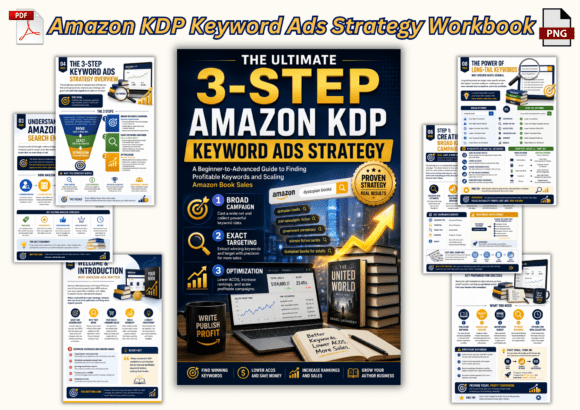 Download Amazon KDP Keyword Ads Strategy Workbook - Key Collection