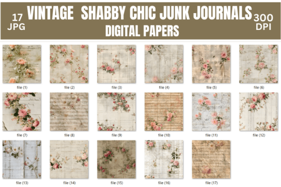 Download Vintage Ephemera Shabby Chic Junk Journals - Vintage Collection