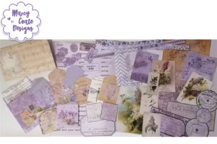 Download Lilacs Printable Ephemera, Tags, Pockets - Pocket Collection