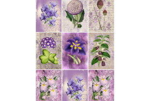 Download 9 Vintage ATC Cards, Ephemera Tags - Vintage Collection