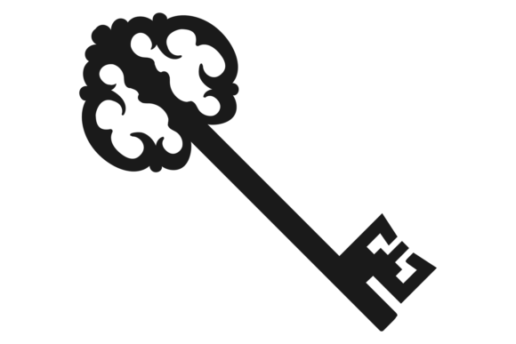 Download Skeleton Key Black Icon. Ornamental Vina - Key Collection