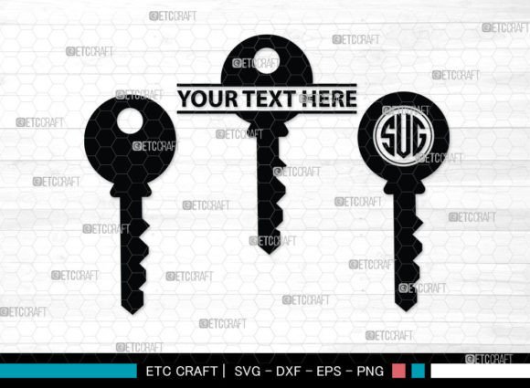 Download Lock and Key Monogram, Lock and Key Svg - Key Collection