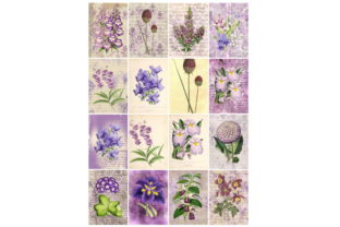 Download 16 Vintage ATC Cards, Ephemera Tags - Vintage Collection